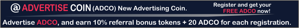 ADCO Advertise Coin Advertise Coin ADCO